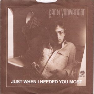 Randy Vanwarmer - Just When I Needed You Most - Afbeelding 2