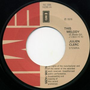 Julien Clerc - This Melody - Afbeelding 3