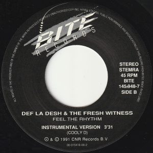 Def La Desh & The Fresh Witness - Feel The Rhythm - Afbeelding 4