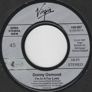 Donny Osmond - I'm In It For Love - Afbeelding 3