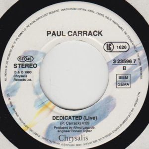 Paul Carrack - Dedicated - Afbeelding 4