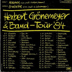 Herbert Grönemeyer - Alkohol - Afbeelding 2