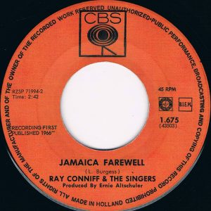 Ray Conniff And The Singers / The Ray Conniff Quintet - The Sheik Of Araby / Jamaica Farewell - Afbeelding 4