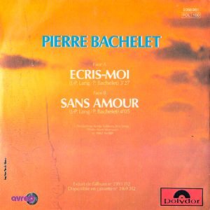 Pierre Bachelet - Ecris-Moi - Afbeelding 2