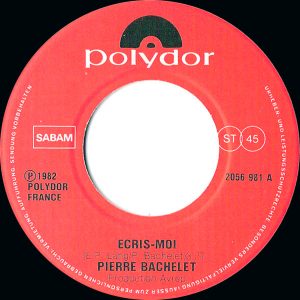 Pierre Bachelet - Ecris-Moi - Afbeelding 3