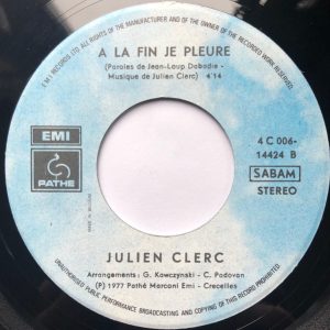 Julien Clerc - Romina - Afbeelding 3