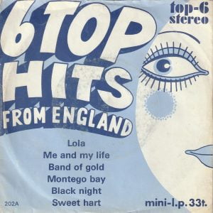 Various - 6 Top Hits From England