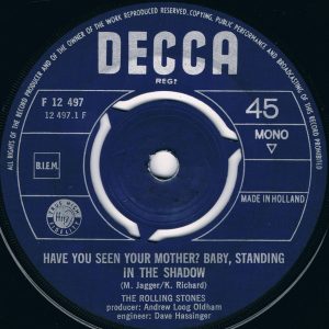 The Rolling Stones - Have You Seen Your Mother, Baby, Standing In The Shadow / Who's Driving Your Plane - Afbeelding 3