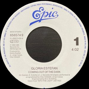 Gloria Estefan - Coming Out Of The Dark - Afbeelding 3