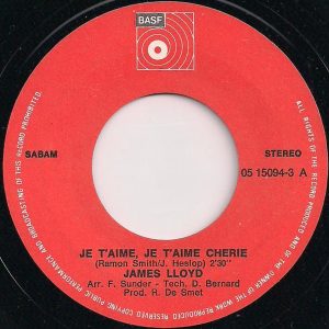 James Lloyd - Je T'aime Je T'aime Chérie - Afbeelding 3