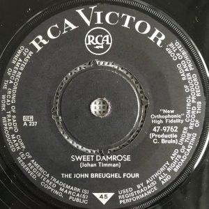 The John Breughel Four - Sweet Damrose / I Love A Girl In A Dream - Afbeelding 2