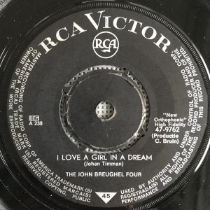 The John Breughel Four - Sweet Damrose / I Love A Girl In A Dream - Afbeelding 3