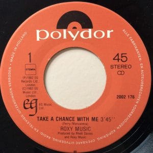 Roxy Music - Take A Chance With Me - Afbeelding 3