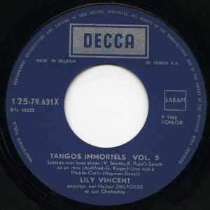 Lily Vincent - Tangos Immortels Vol. 5 - Afbeelding 3