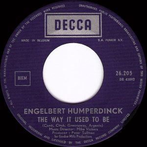 Engelbert Humperdinck - The Way It Used To Be / A Good Thing Going - Afbeelding 3