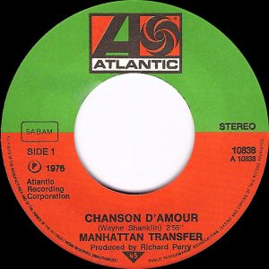 The Manhattan Transfer - Chanson D'Amour - Afbeelding 3