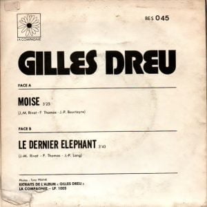 Gilles Dreu - Moise / Le Dernier Elephant - Afbeelding 2