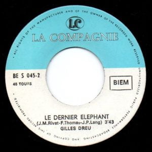 Gilles Dreu - Moise / Le Dernier Elephant - Afbeelding 4