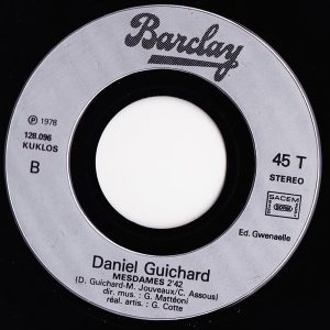 Daniel Guichard - Je Viens Pas Te Parler D'amour - Afbeelding 3