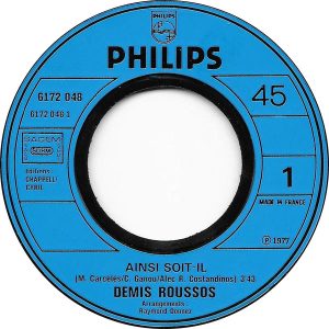 Demis Roussos - Ainsi Soit-il - Afbeelding 3