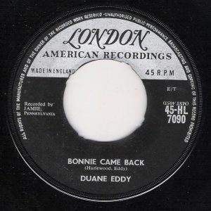 Duane Eddy - Bonnie Come Back / Lost Island