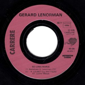 Gérard Lenorman - So Long Maria / Freedom - Afbeelding 3