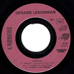 Gérard Lenorman - So Long Maria / Freedom - Afbeelding 4