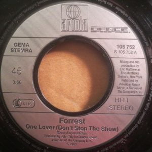 Forrest - One Lover (Don't Stop The Show) - Afbeelding 3