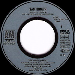 Sam Brown - This Feeling - Afbeelding 3