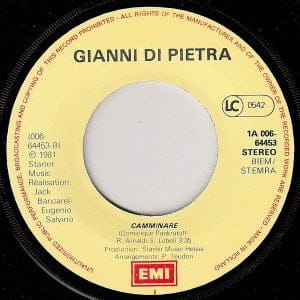 Gianni Di Pietra - Io So - Afbeelding 4