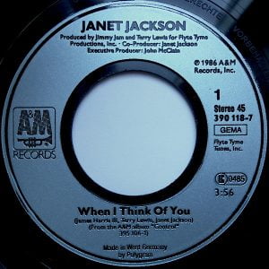 Janet Jackson - When I Think Of You - Afbeelding 3