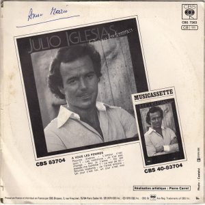 Julio Iglesias - Pauvres Diables / Je L'aime Encore - Afbeelding 2