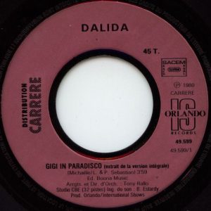 Dalida - Gigi In Paradisco - Afbeelding 3