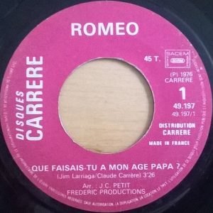 Romeo (7) - Que Faisais-Tu À Mon Âge, Papa? - Afbeelding 3