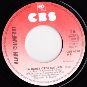 Alain Chamfort - Mariage A L'essai / La Danse C'est Naturel - Afbeelding 4