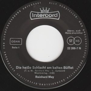 Reinhard Mey - Die Heiße Schlacht Am Kalten Büffet / Neun ... Und Vorbei - Afbeelding 2