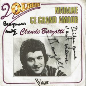 Claude Barzotti - Madame / Ce Grand Amour