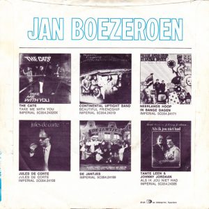 Jan Boezeroen - Ze Zeggen... - Afbeelding 2