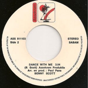 Benny Scott - A Million Miles From Nowhere / Dance With Me - Afbeelding 4