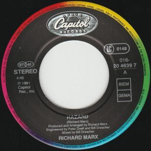 Richard Marx - Hazard - Afbeelding 3