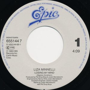 Liza Minnelli - Losing My Mind - Afbeelding 3