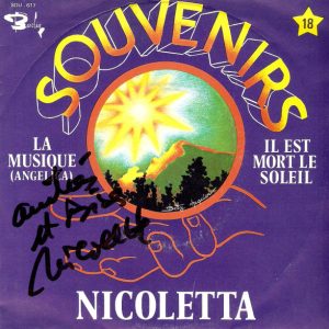 Nicoletta (2) - La Musique (Angelica) / Il Est Mort Le Soleil