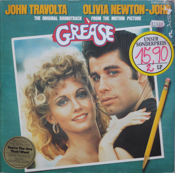 Various Grease The Original Soundtrack From The Motion Picture Vinylvlodrop 