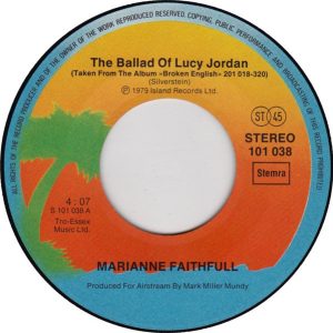 Marianne Faithfull - The Ballad Of Lucy Jordan - Afbeelding 3