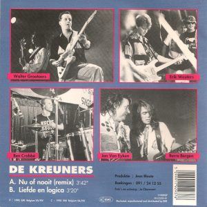 De Kreuners - Nu Of Nooit - Afbeelding 2