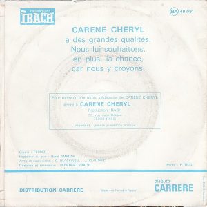 Karen Cheryl - Garde-Moi Avec Toi - Afbeelding 2