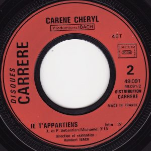 Karen Cheryl - Garde-Moi Avec Toi - Afbeelding 4