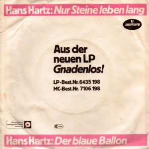 Hans Hartz - Nur Steine Leben Lang - Afbeelding 2