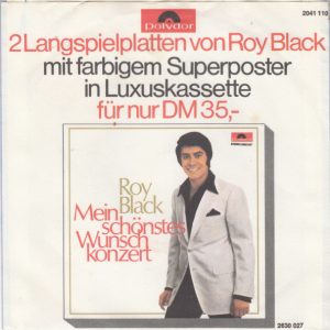 Roy Black - Für Dich Allein (Du Kannst Nicht Alles Haben) / Unendlich Ist Die Liebe - Afbeelding 2