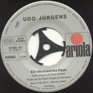 Udo Jürgens - Ein Ehrenwertes Haus - Afbeelding 3